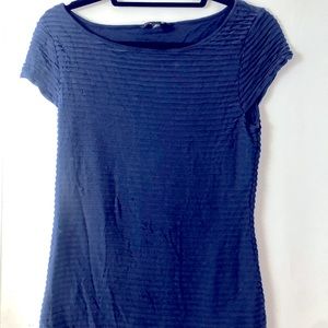 Women’s Banana Republic, short sleeved, Royal Blue top.  A little stretchy.Med.
